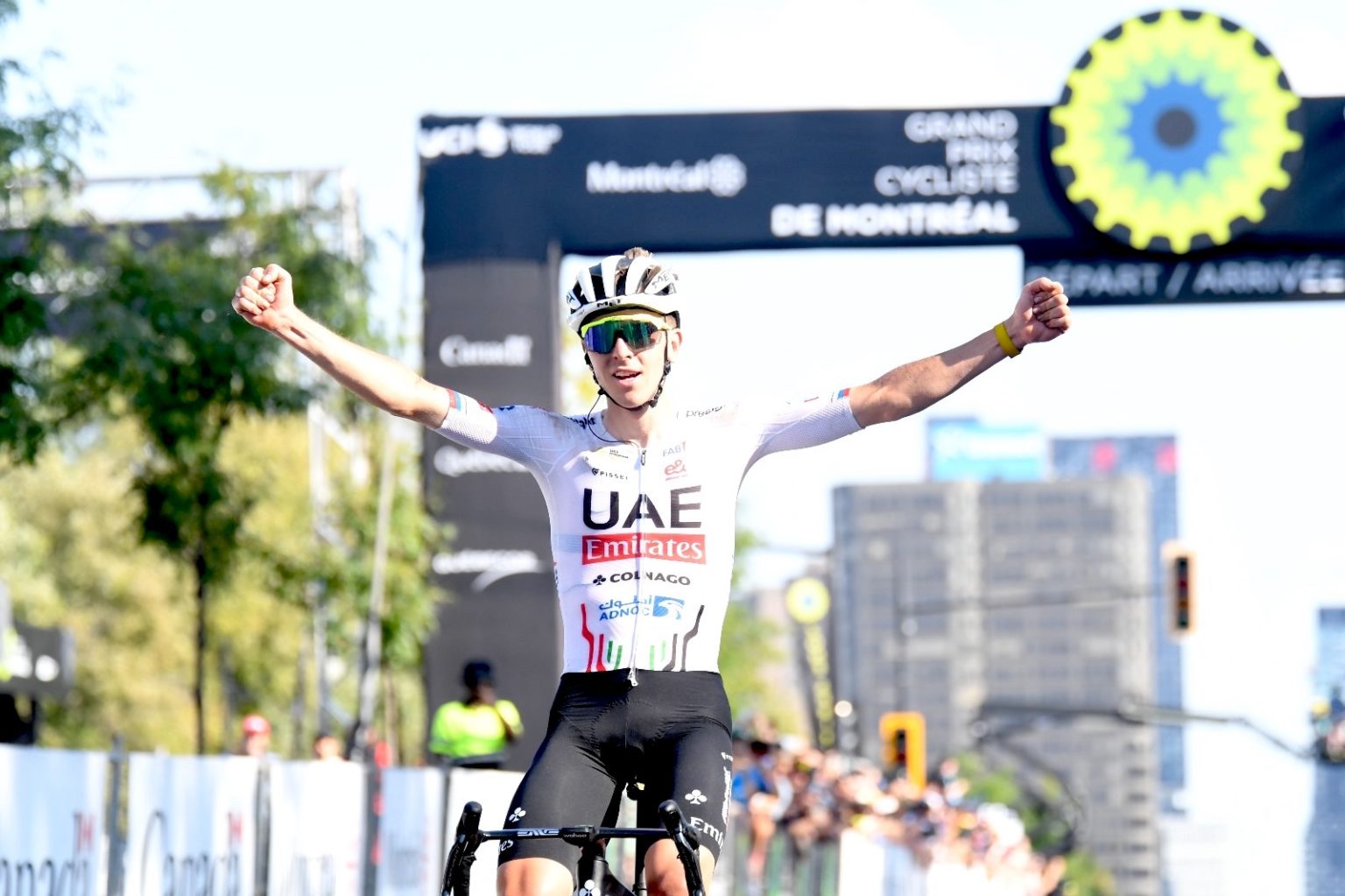 Slovenia’s Tadej Pogacar Wins the Grand Prix Cycliste de Montreal 2024